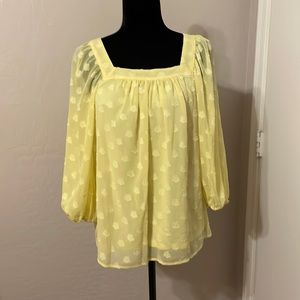 Lauren Conrad peasant top